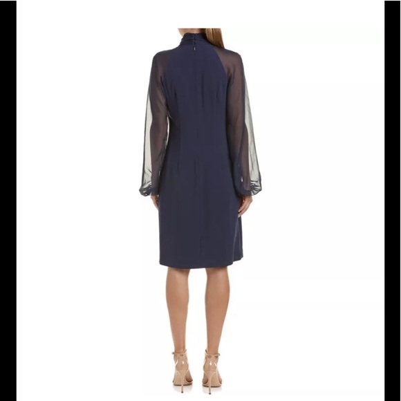 Kay unger long sleeve sheath dress - Picture 2 of 4